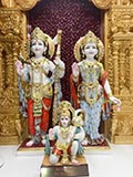 Bhagwan Shri Ram, Shri Sitaji and Shri Hanumanji